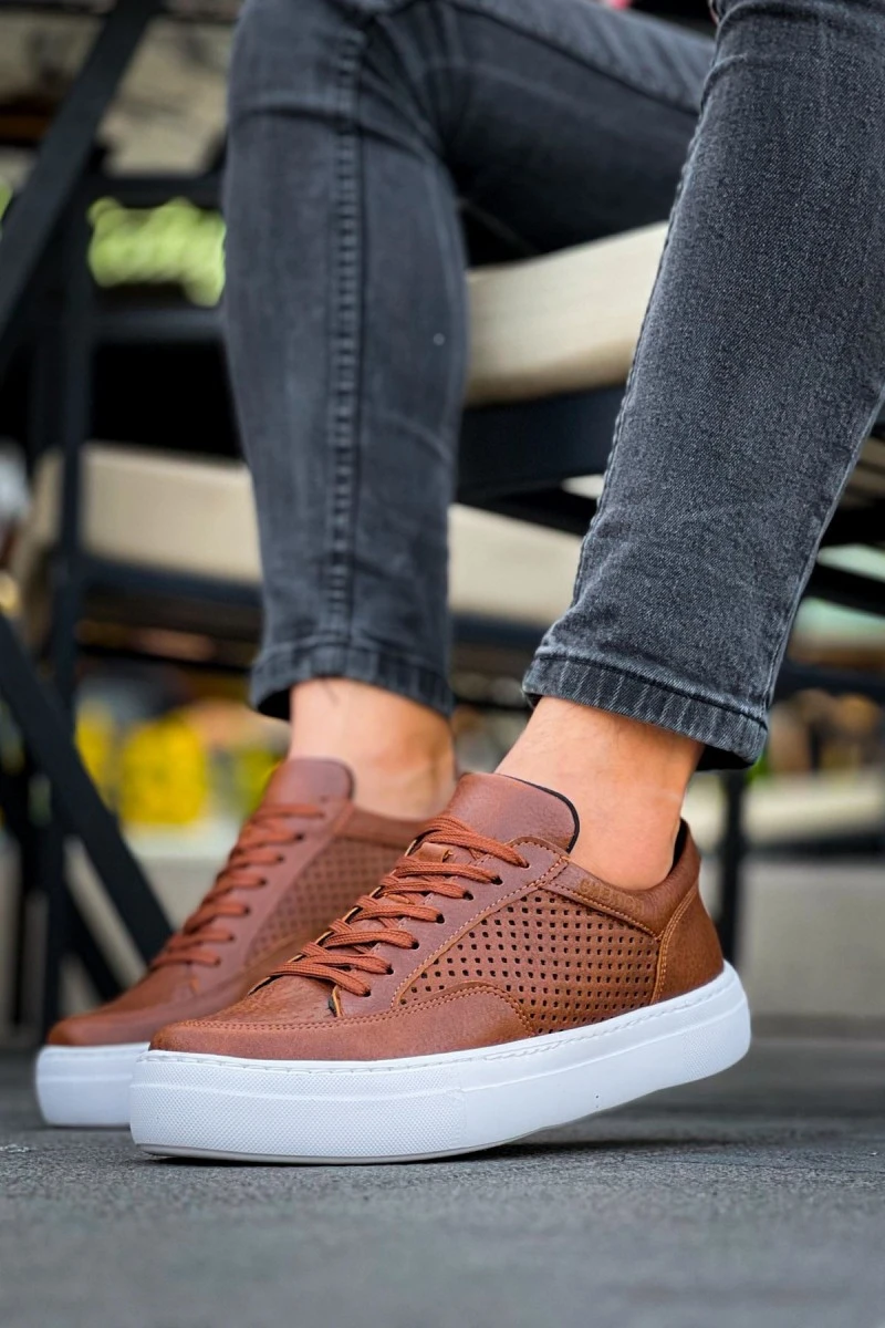 Mens Sneakers - Tan - Lix