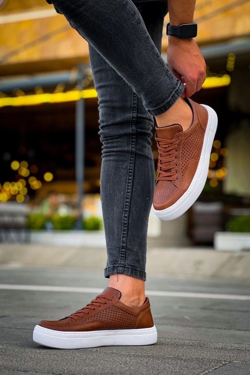 Mens Sneakers - Tan - Lix