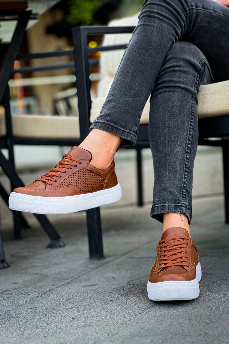 Mens Sneakers - Tan - Lix