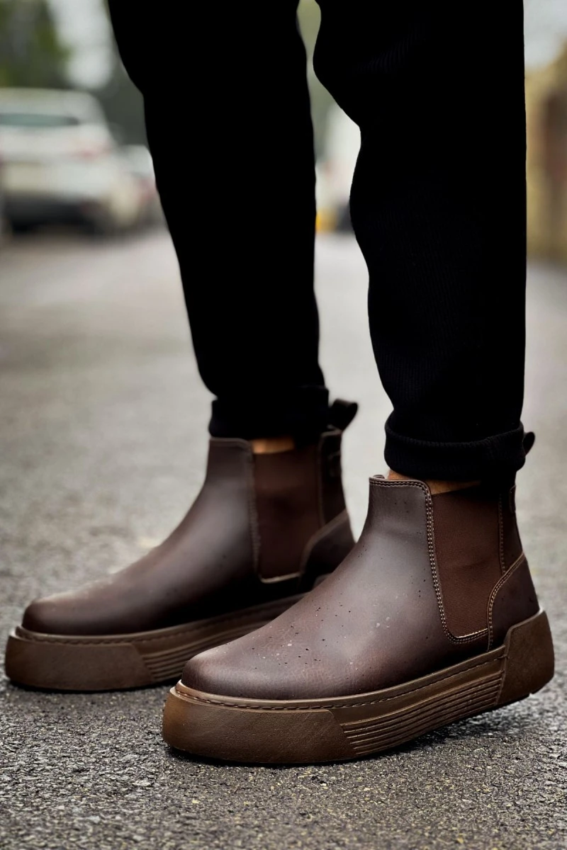 Mens Boots - Brown - 069 Mens Boots - Brown - 069