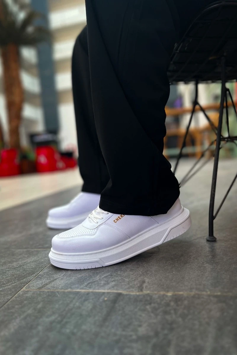 Mens Sneakers - White - 075