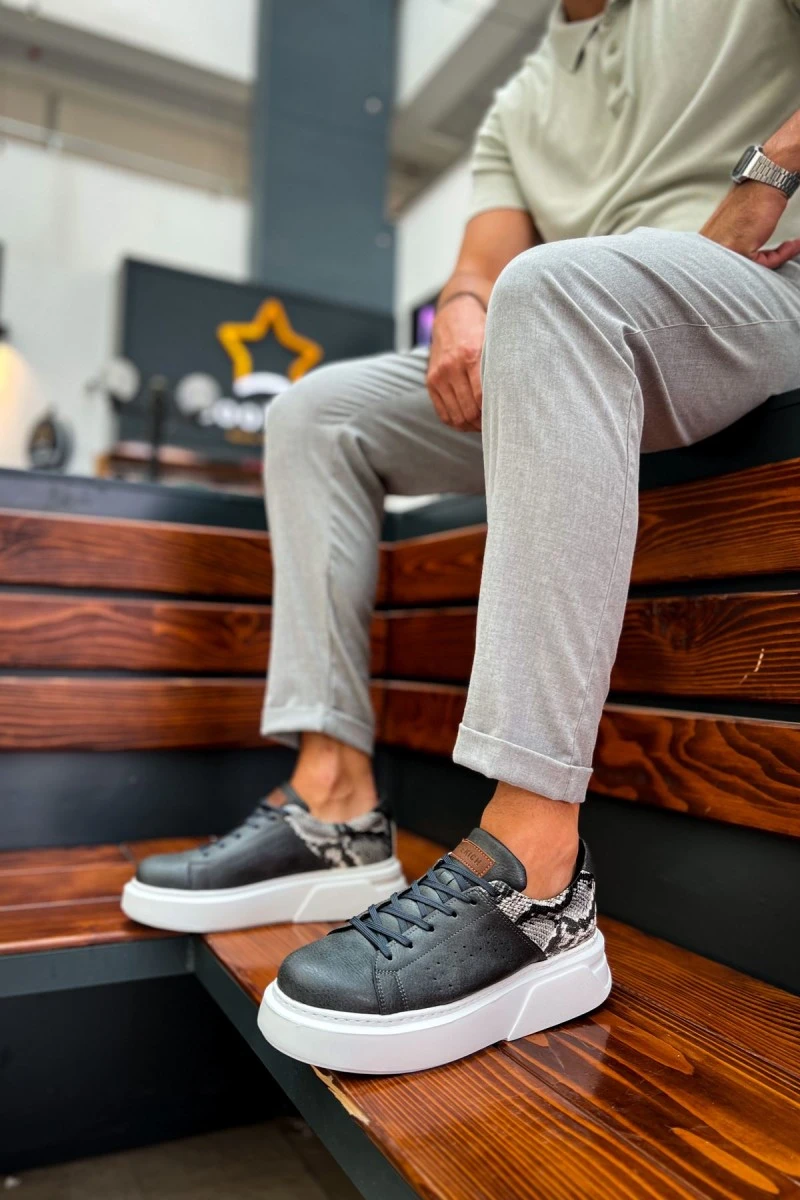 Mens Sneakers - Anthracite - 145