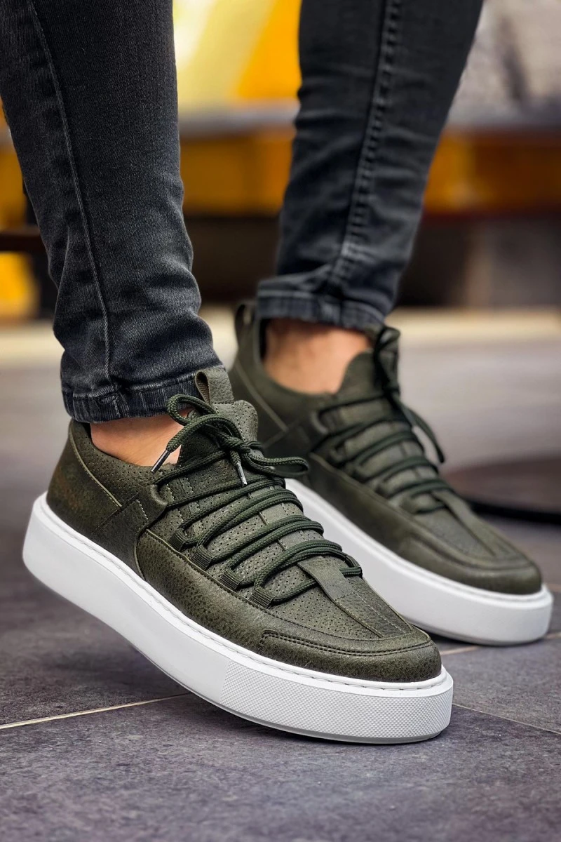Mens Sneakers - Khaki - 159
