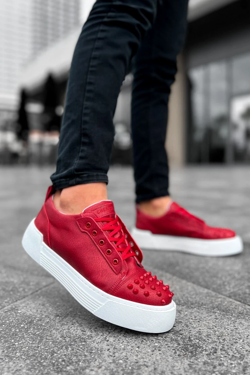 Mens Sneakers - Red - 169