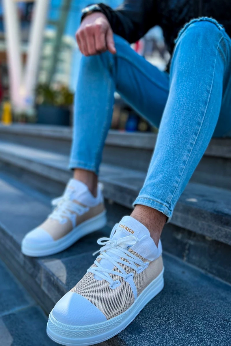 Mens Sneakers - White - 219
