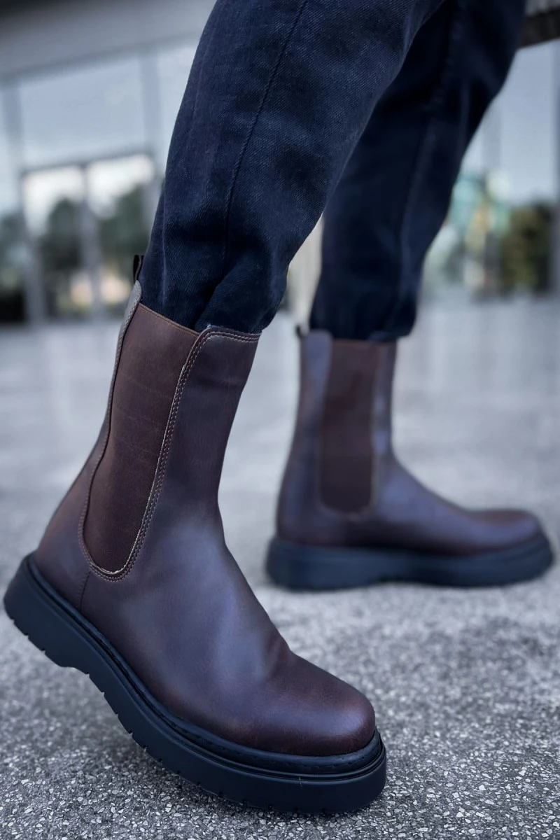 Mens Alaska Boots - Brown - 223 Mens Alaska Boots - Brown - 223