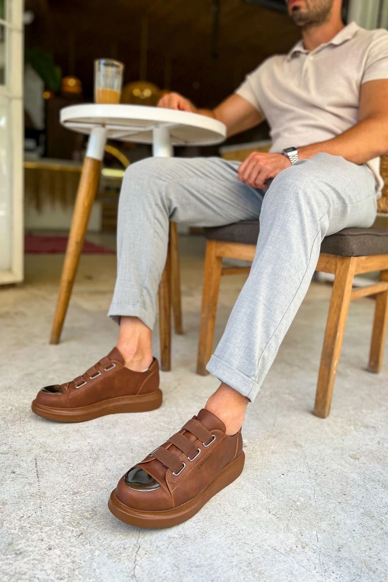 Mens Sneakers - Tan - 251 - 2