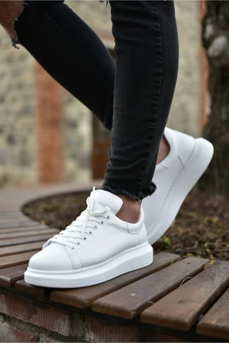 Mens Sneakers - White - Apollo