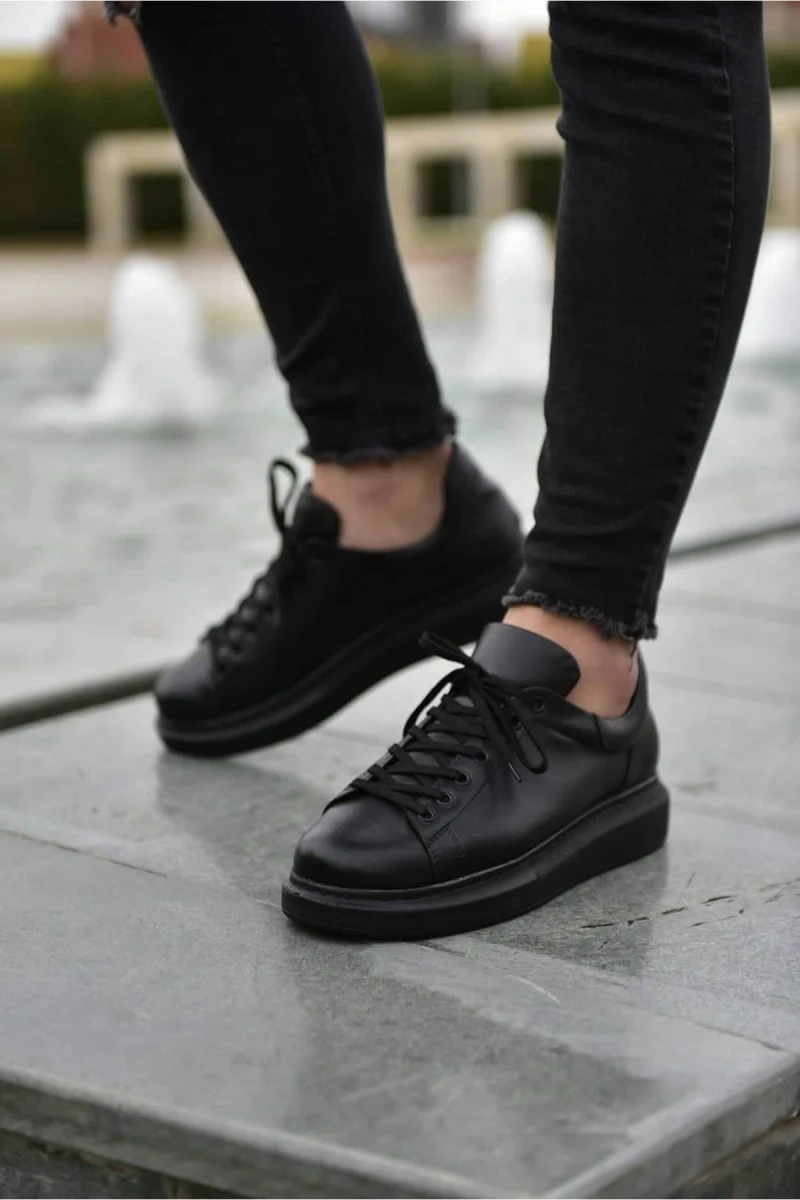 Mens Sneakers - Black - Apollo
