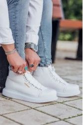 Men’s Boots - White - Enzo