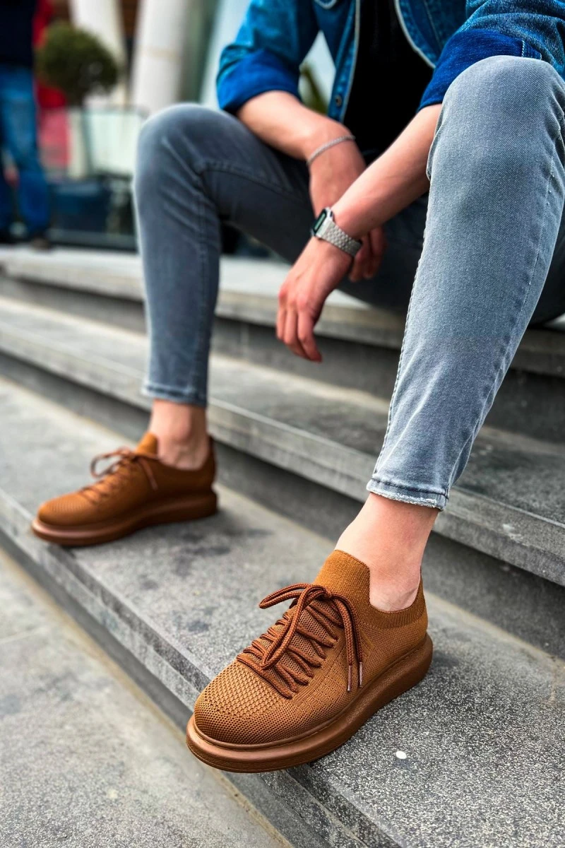 Mens Sneakers - Brown - 307