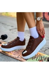 Womens Sneakers - Tan - 251