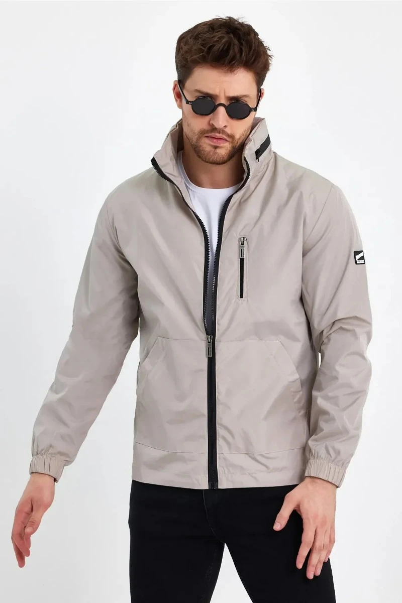 Men's Jacket - Beige - Hector