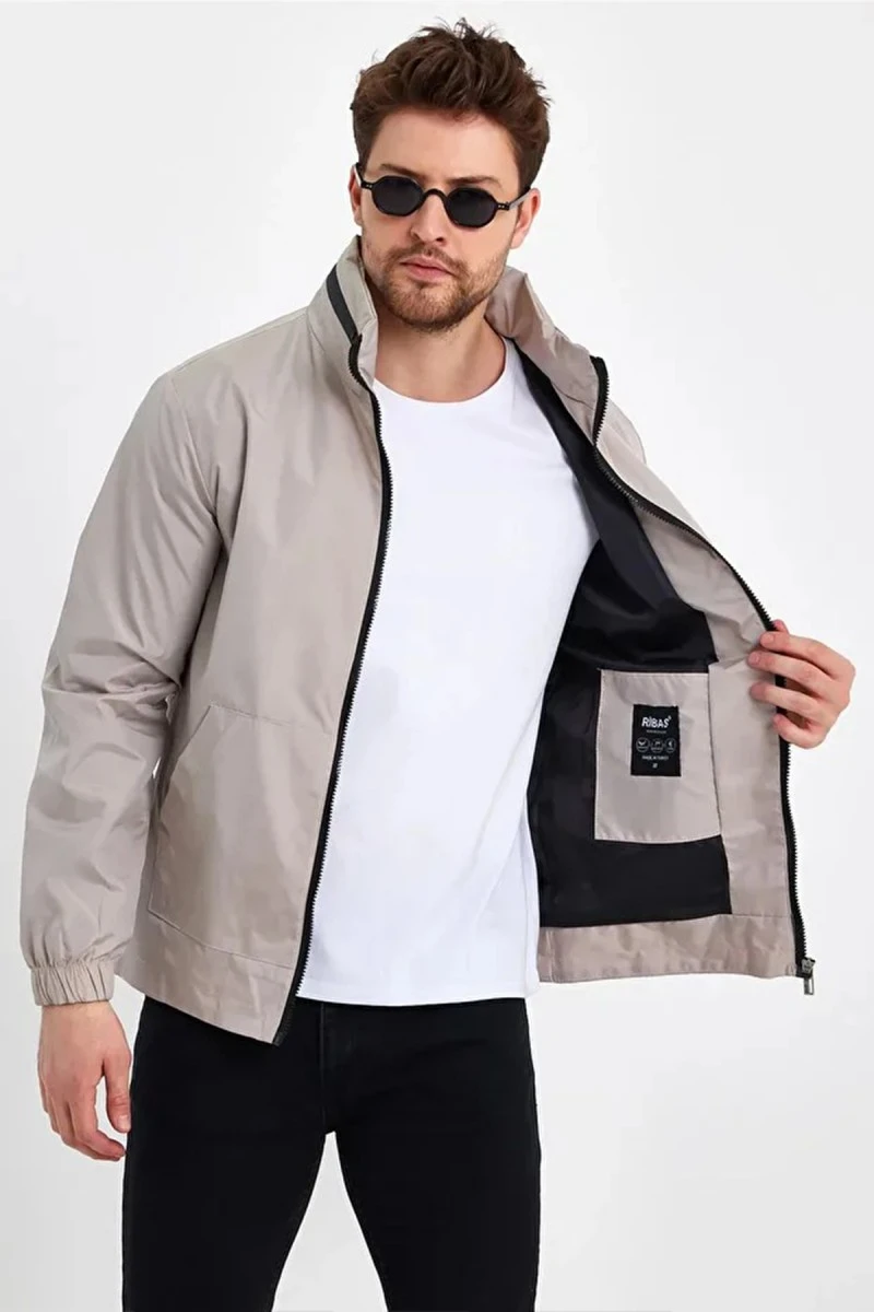 Men's Jacket - Beige - Hector