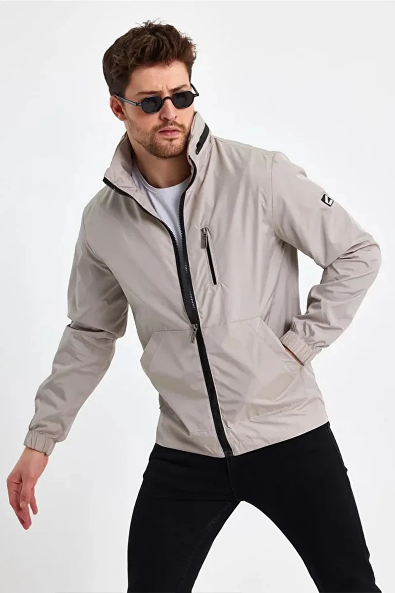 Men's Jacket - Beige - Hector