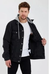 Men's Denim Jacket - Black - Jake