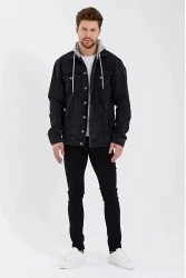 Men's Denim Jacket - Black - Jake