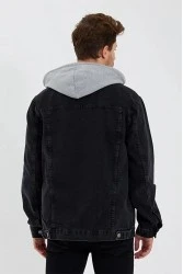 Men's Denim Jacket - Black - Jake