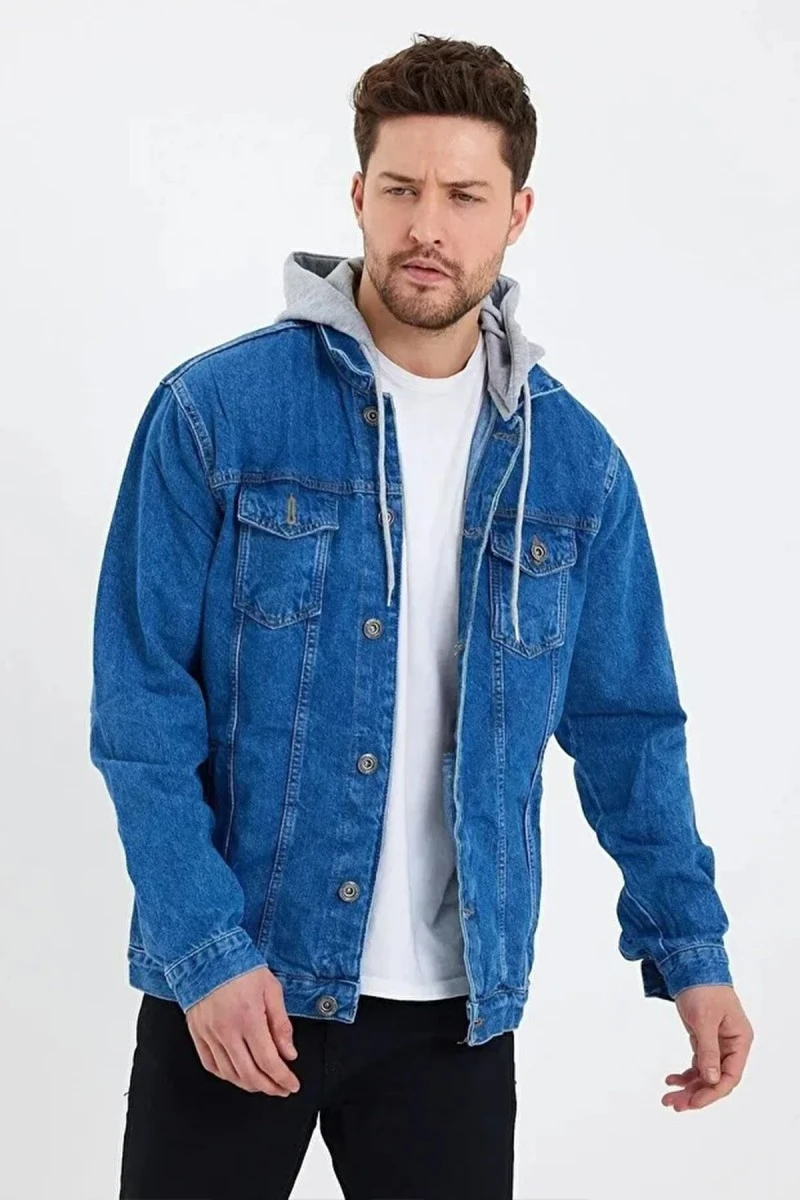 Men's Denim Jacket - Blue - Jake