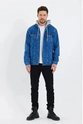 Men's Denim Jacket - Blue - Jake
