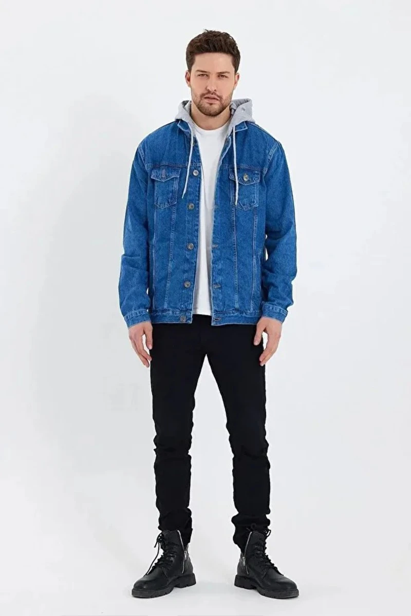 Men's Denim Jacket - Blue - Jake