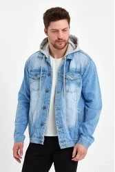Men's Denim Jacket - Light Blue - Jake