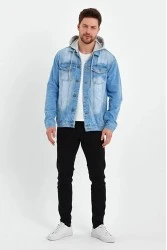 Men's Denim Jacket - Light Blue - Jake
