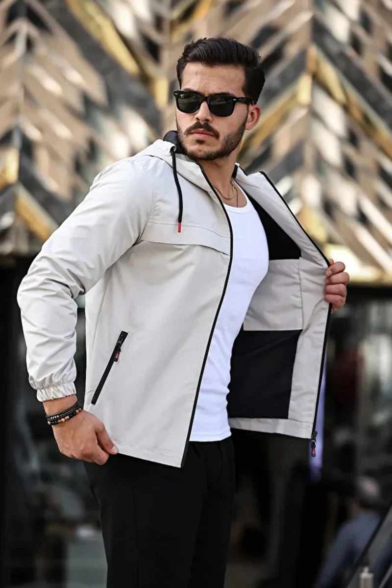 Men's Jacket - Stone - Kevin