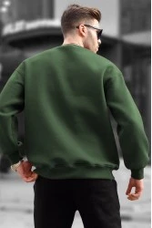 Mens Sweatshirt - Khaki - 6048