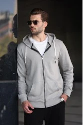 Men's Sweatshirt - Gray - 6161