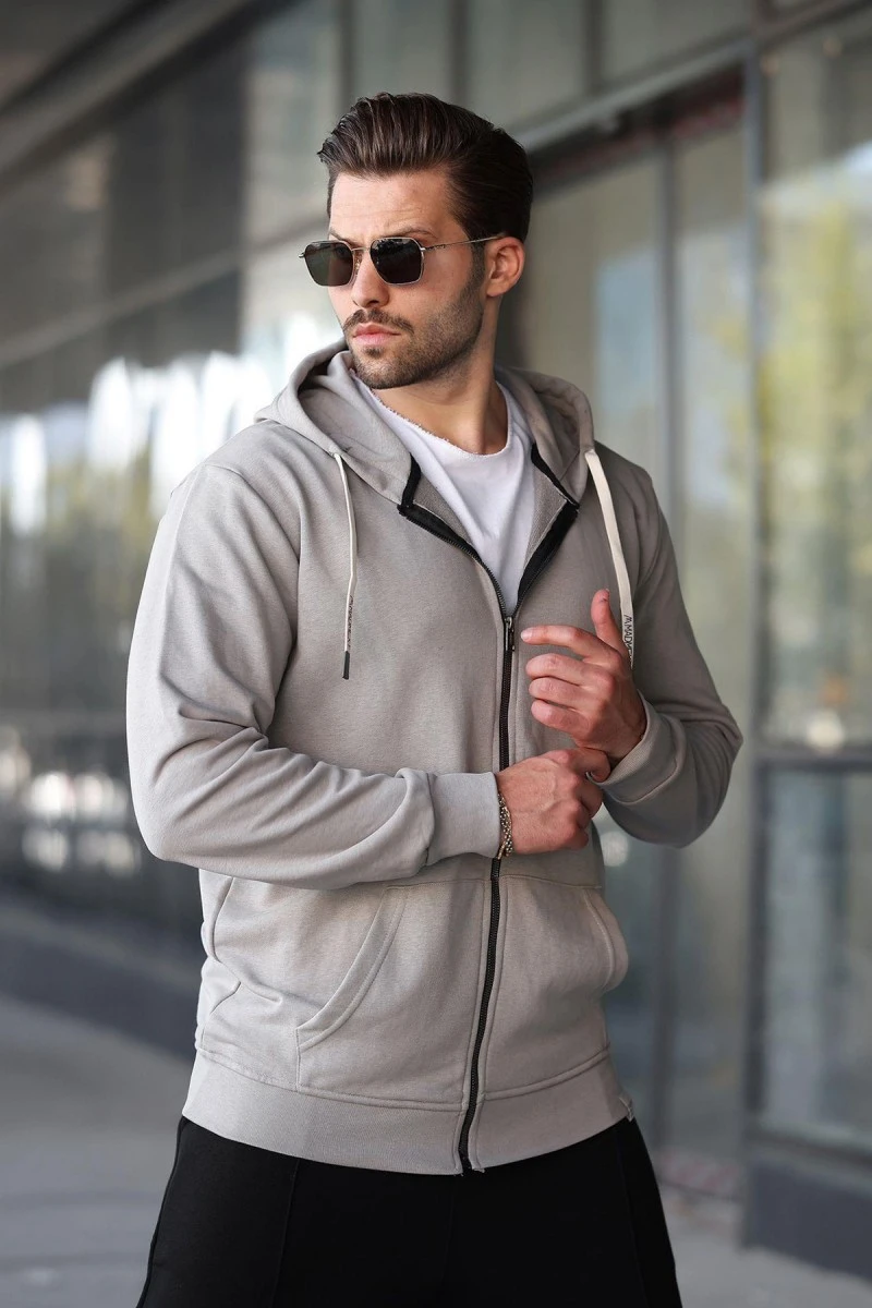 Men's Sweatshirt - Gray - 6161