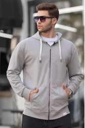 Men's Sweatshirt - Gray - 6161