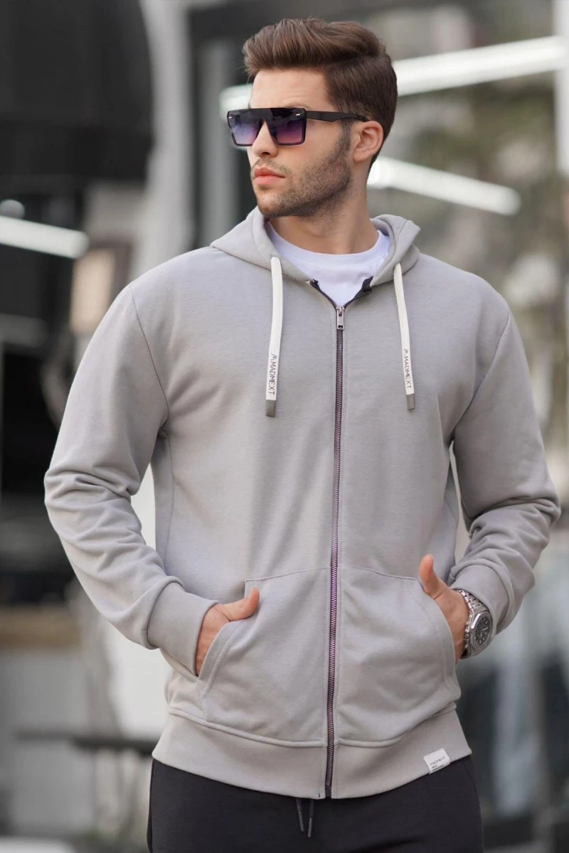 Men's Sweatshirt - Gray - 6161