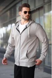 Men's Sweatshirt - Gray - 6161