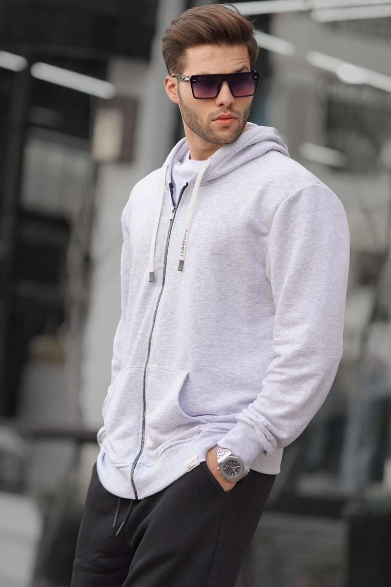 Men's Sweatshirt - Light Gray - 6161
