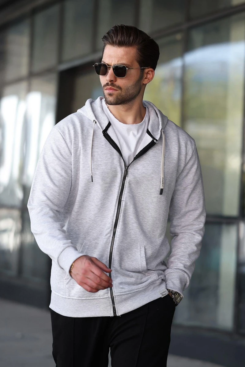 Men's Sweatshirt - Light Gray - 6161