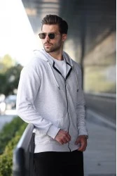 Men's Sweatshirt - Light Gray - 6161