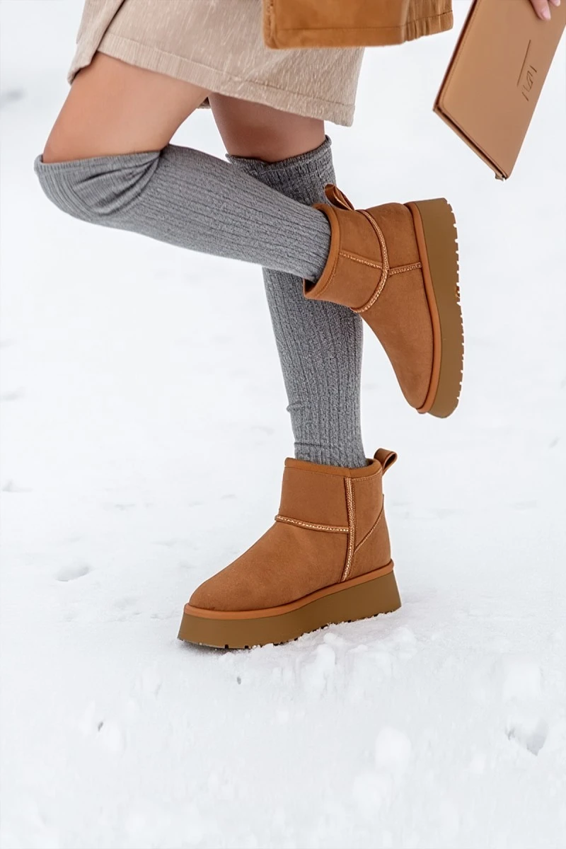 Women's Boots - Tan 1 - DS Oggo