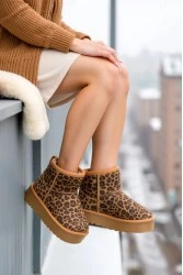 Women's Boots - Leopard - DS Oggo