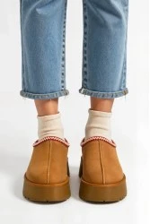 Women's Boots - Tan - DS Oggo