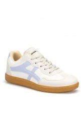 Womens Sneakers - Beige Blue - Ruby