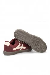 Womens Sneakers - Claret Red - Ruby