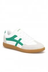 Womens Sneakers - White Green - Ruby