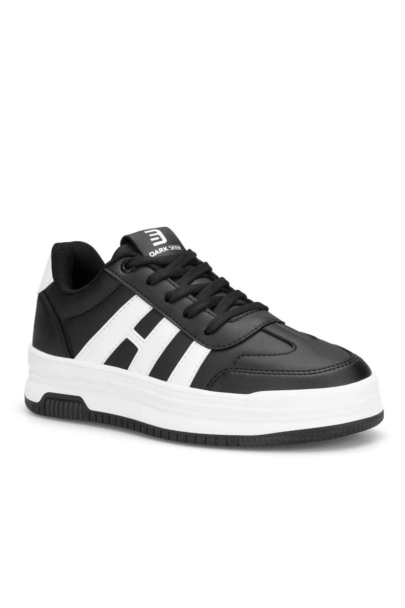 Women's Sneakers - Black White - DS Sage
