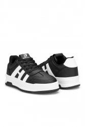 Women's Sneakers - Black White - DS Sage