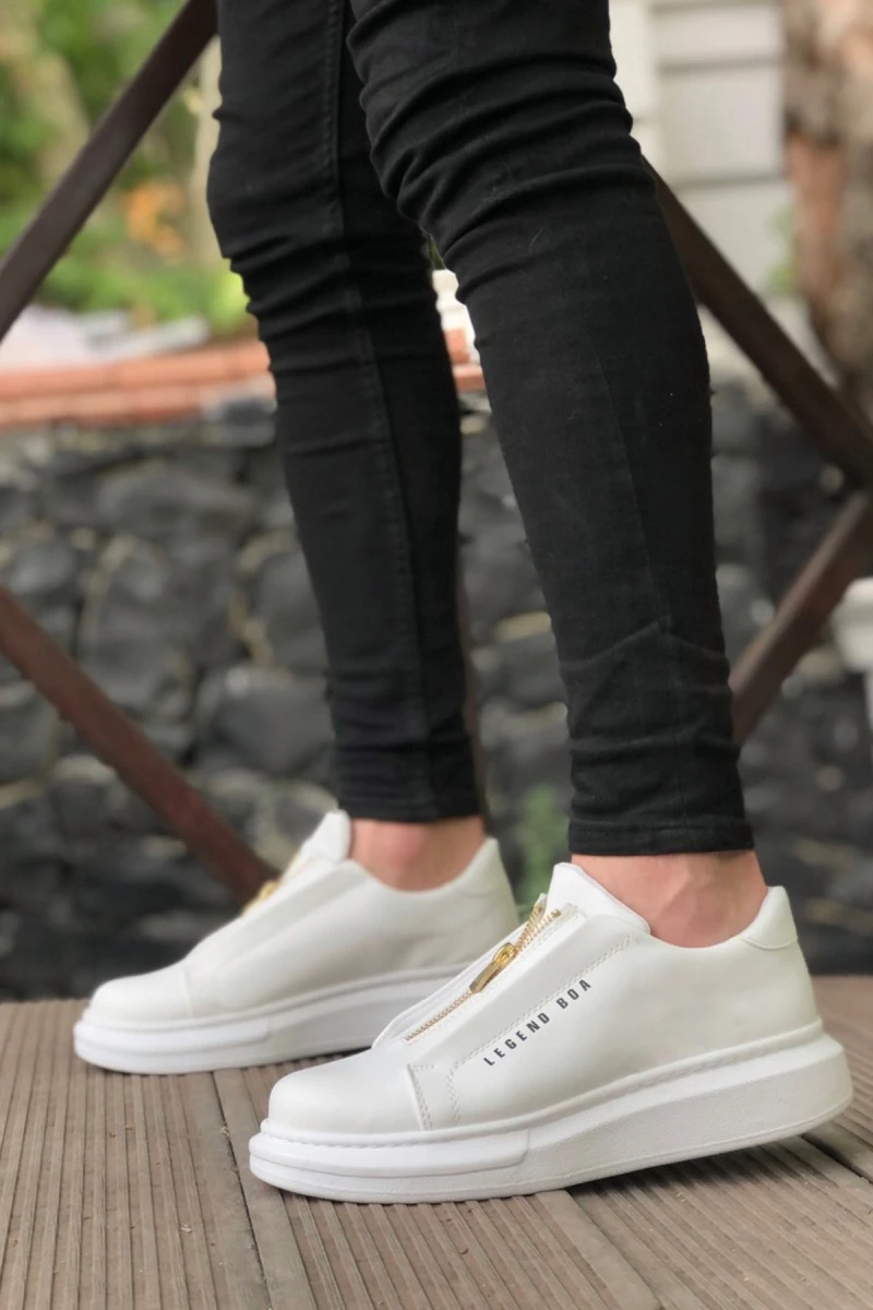Mens Sneakers - White - 0310