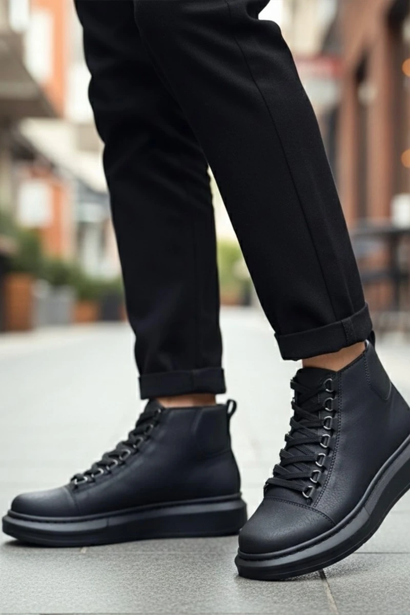 Men’s Boots - Black - 0713