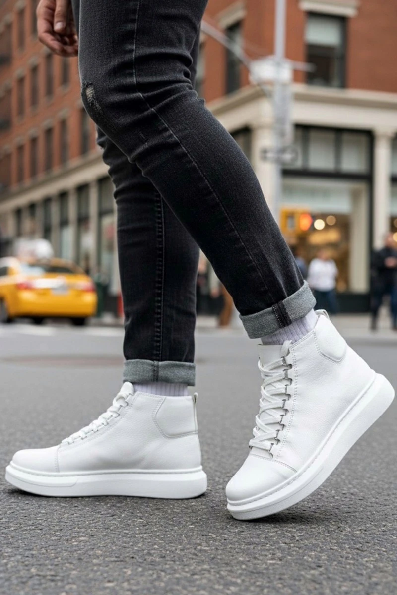 Men’s Boots - White - 0713