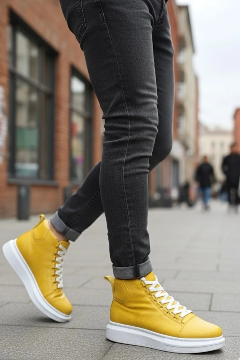 Men’s Boots - Yellow - 0713