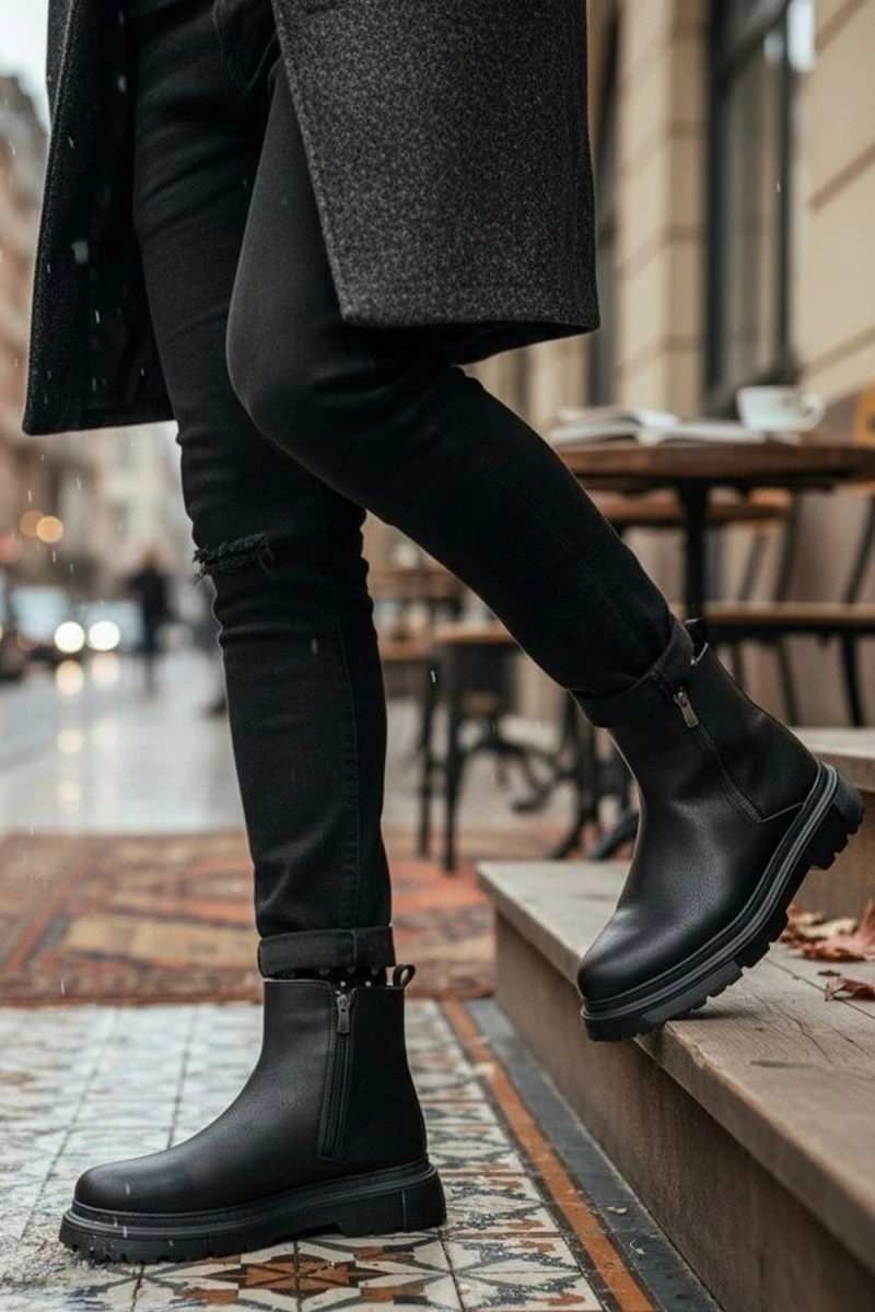 Mens Boots - Black - 0777